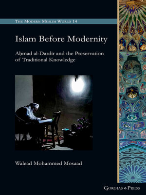 cover image of Islam Before Modernity